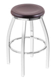 802 Misha Swivel Bar Stool Dark Cherry Maple