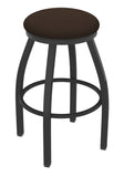 802 Misha Swivel Bar Stool Rein Coffee