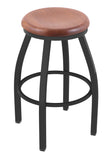 802 Misha Swivel Bar Stool Medium Oak