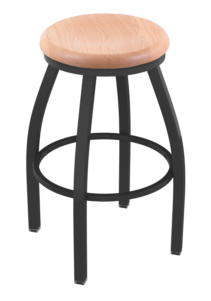 802 Misha Swivel Bar Stool Natural Oak