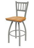 810 Contessa Swivel Stool Medium Oak