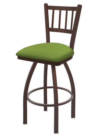 810 Contessa Swivel Stool Canter Kiwi Green