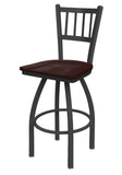 810 Contessa Swivel Stool Dark Cherry Maple