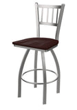 810 Contessa Swivel Stool Dark Cherry Maple