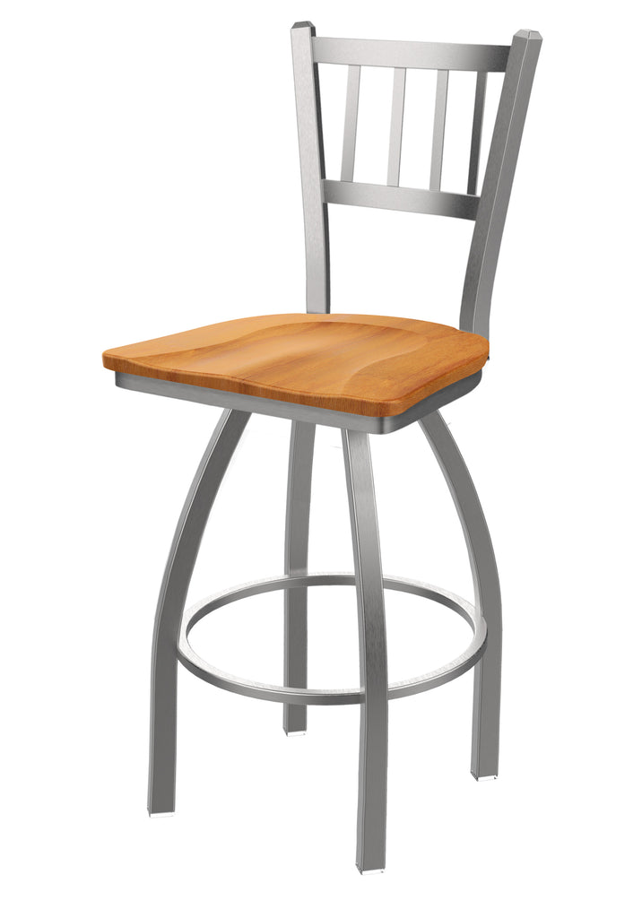 810 Contessa Swivel Stool Medium Maple