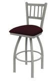 810 Contessa Swivel Stool Canter Bordeaux