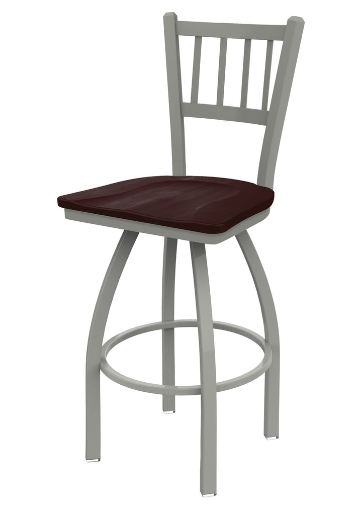 810 Contessa Swivel Stool Dark Cherry Maple