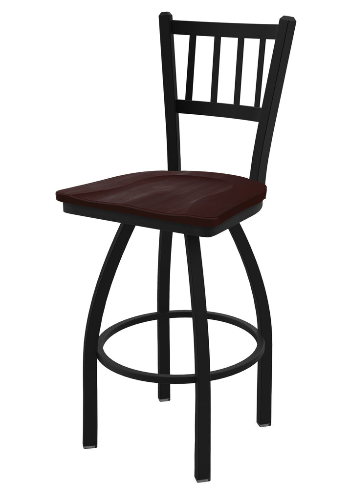 810 Contessa Swivel Stool Dark Cherry Maple