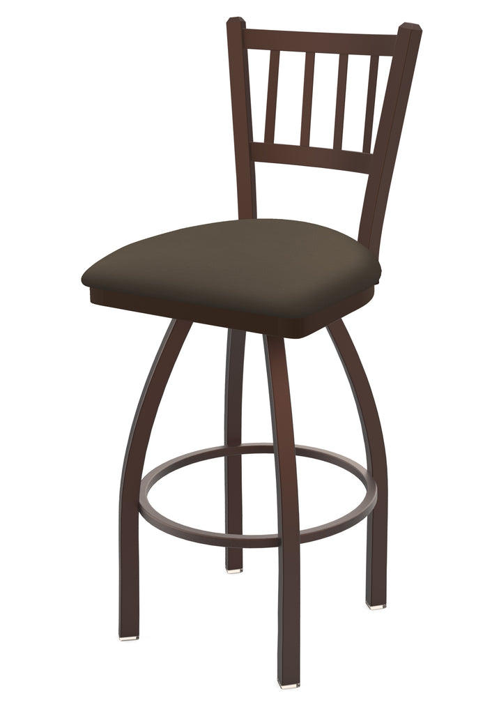 810 Contessa Swivel Stool Canter Earth