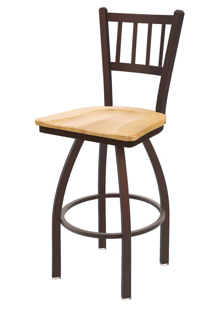 810 Contessa Swivel Stool Natural Maple