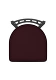 810 Contessa Swivel Stool Canter Bordeaux