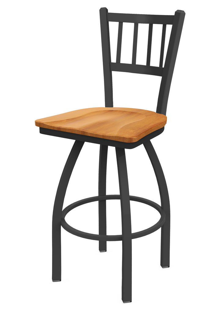 810 Contessa Swivel Stool Medium Maple