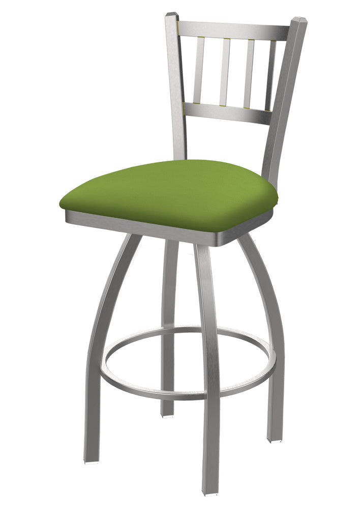 810 Contessa Swivel Stool Canter Kiwi Green