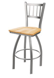 810 Contessa Swivel Stool Natural Oak