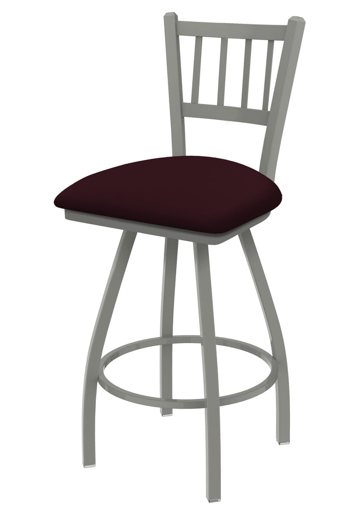 810 Contessa Swivel Stool Canter Bordeaux