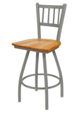 810 Contessa Swivel Stool Medium Oak