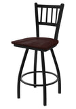 810 Contessa Swivel Stool Dark Cherry Maple