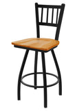 810 Contessa Swivel Stool Medium Oak