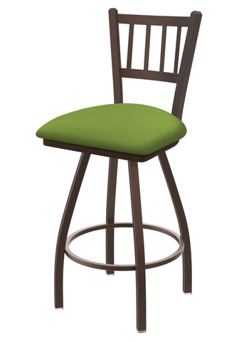 810 Contessa Swivel Stool Canter Kiwi Green