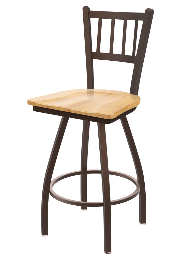 810 Contessa Swivel Stool Natural Maple