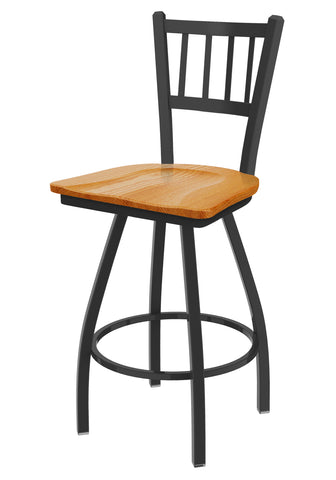 820 Catalina Swivel Stool Medium Oak