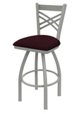 820 Catalina Swivel Stool Canter Bordeaux