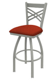 820 Catalina Swivel Stool Graph Poppy