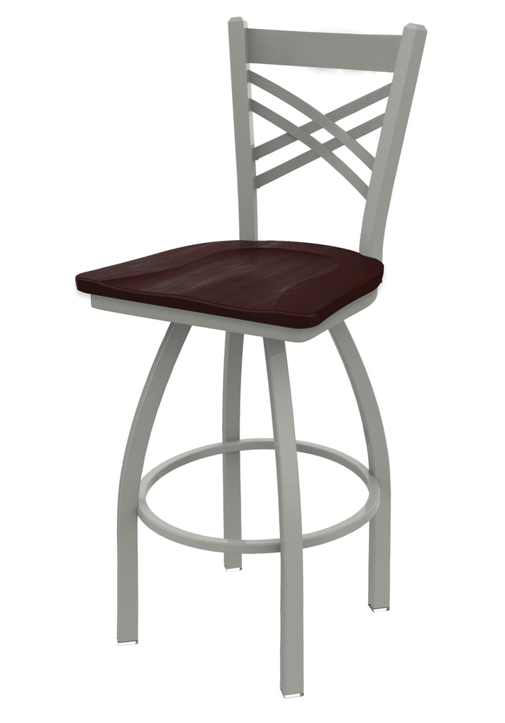 820 Catalina Swivel Stool Dark Cherry Maple