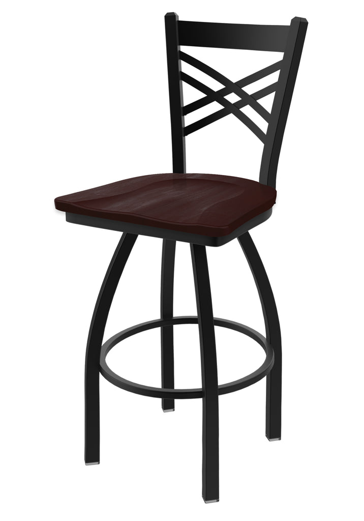 820 Catalina Swivel Stool Dark Cherry Maple