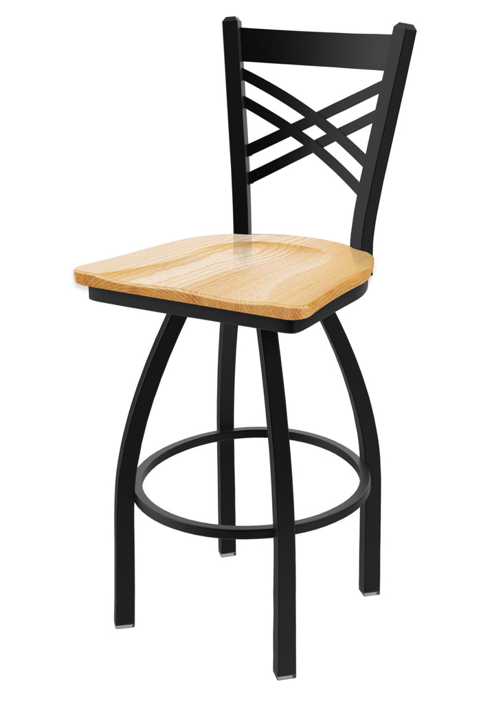 820 Catalina Swivel Stool Natural Oak