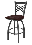 820 Catalina Swivel Stool Dark Cherry Maple