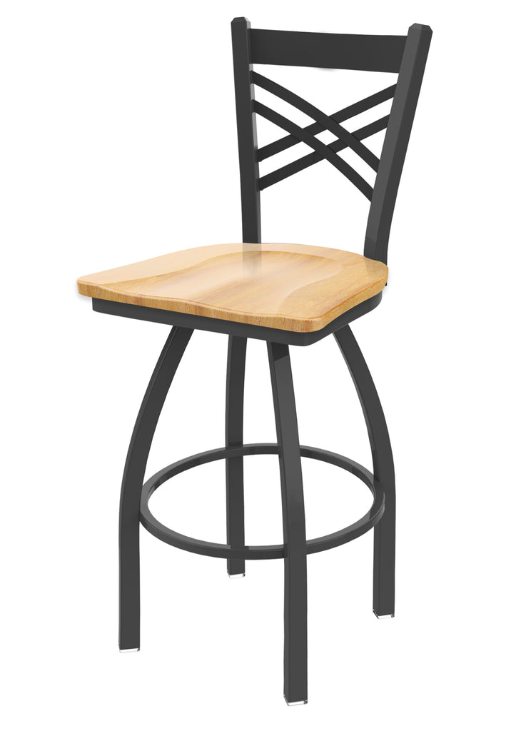 820 Catalina Swivel Stool Natural Maple