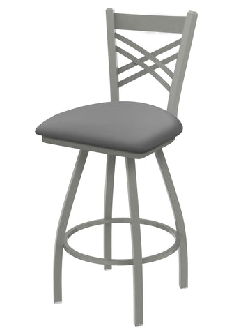 820 Catalina Swivel Stool Canter Folkstone Grey