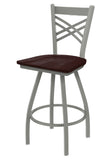 820 Catalina Swivel Stool Dark Cherry Maple