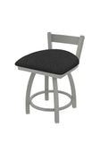 821 Catalina Low Back Swivel Vanity Stool Graph Coal