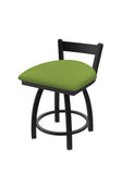 821 Catalina Low Back Swivel Vanity Stool Canter Kiwi Green