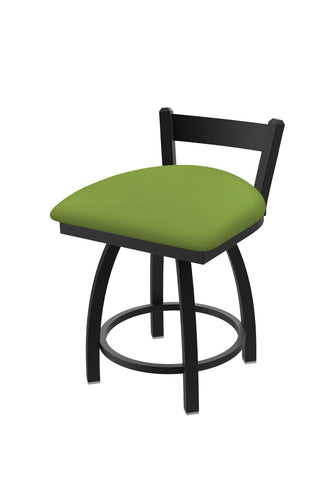 821 Catalina Low Back Swivel Vanity Stool Canter Kiwi Green