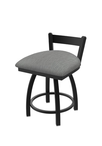 821 Catalina Low Back Swivel Vanity Stool Graph Alpine