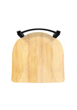 821 Catalina Low Back Swivel Vanity Stool Natural Maple