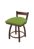 821 Catalina Low Back Swivel Vanity Stool Canter Kiwi Green