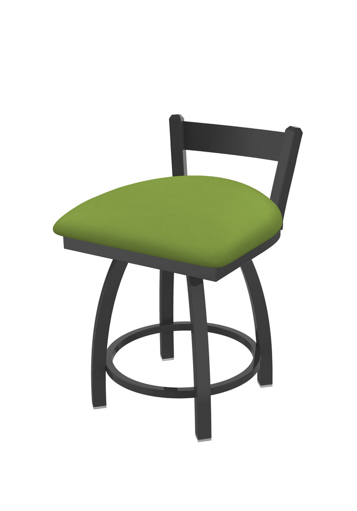 821 Catalina Low Back Swivel Vanity Stool Canter Kiwi Green