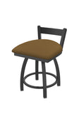 821 Catalina Low Back Swivel Vanity Stool Canter Saddle