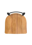 821 Catalina Low Back Swivel Vanity Stool Medium Maple