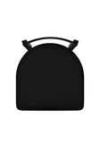 821 Catalina Low Back Swivel Stool Black Vinyl