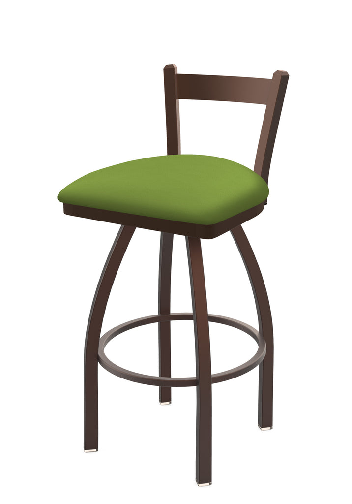 821 Catalina Low Back Swivel Stool Canter Kiwi Green