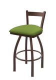 821 Catalina Low Back Swivel Stool Canter Kiwi Green