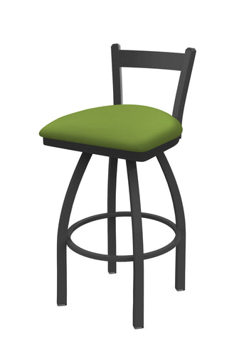 821 Catalina Low Back Swivel Stool Canter Kiwi Green