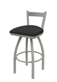 821 Catalina Low Back Swivel Stool Canter Iron