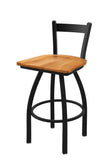 821 Catalina Low Back Swivel Stool Medium Maple