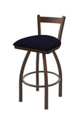 821 Catalina Low Back Swivel Stool Canter Twilight